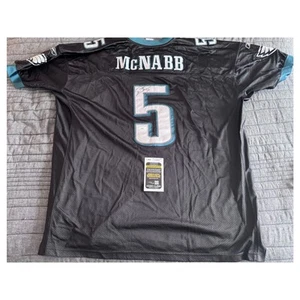 Camiseta Autografiada Auténtica Reebok Pro Line Donovan McNabb NFL Eagles - Certificado de Autenticidad JSA - Imagen 1 de 15