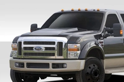 For 2008-2010 Super Duty F250 F350 F450 Duraflex Cowl Hood - 1 Piece - Imagem 1 de 4