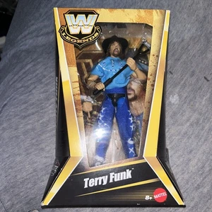 WWE Legends Elite Collection Series 27 Terry Funk Blue Shirt SEALED - Bild 1 von 6