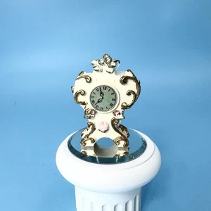 Rare Vintage Germany Spielwaren Szalasi Rokoko Manteluhr Puppenhaus Miniatur - Bild 1 von 11