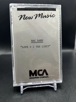 Mac Band - Love U 2 The Limit / Cassette / Rare! 1990 NEW SEALED / Promo - Image 1 of 3