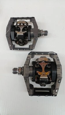 Pedales de fijación para bicicleta de montaña Shimano PD-M646 usados Foto 1 de 4