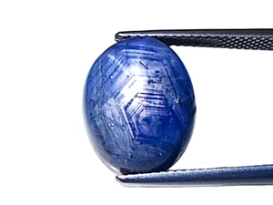 19.825cts Blue natural star sapphire oval cabochon loose gemstones "see video" - Picture 1 of 2