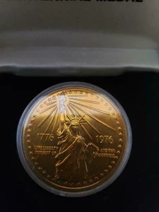 Medalla Bicentenario Nacional 1776-1976 Estatua de la Libertad - Imagen 1 de 2