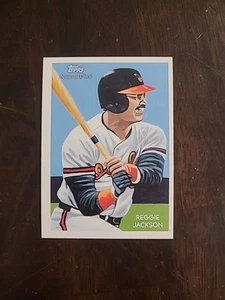 2010 Topps National Chicle Reggie Jackson SP #299 Baltimore Orioles Short Print - Picture 1 of 2