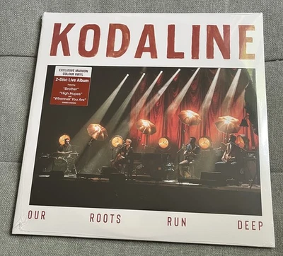 Kodaline Our Roots Run Deep Limited Edition Double Maroon Vinyl 2LP Live Album - Image 1 of 4