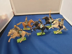 Britains Deetail Union Civil War Cavalry, 1971 Set of 5 - Picture 1 of 6