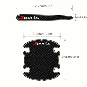 Durable Long-Lasting Sturdy 4 Car Door Protectors + 4 Car Door Handle Protectors - Picture 1 of 6