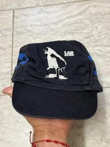 Vintage U2 Rattle And Hum Tour Snapback Hat Mexico VTG Band Concert Rock Music - Picture 1 of 6