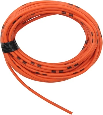 Cable eléctrico a juego de colores de 13' - naranja sólido 14A/12V 20AWG Shindy 16-675 Foto 1 de 2