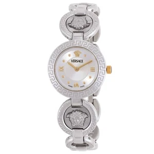 Versace Greca Jewel Quartz Silver Dial Ladies Watch VEWCA0124 - Picture 1 of 3