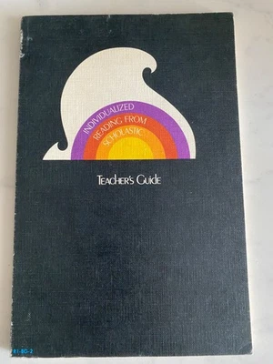Vintage 1973 Individualized Reading from Scholastic TEACHER'S GUIDE Book RI-BG-2 - Image 1 of 4