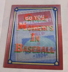 1988 Grate Moments In Baseball  Jim James Runs Home - Picture 1 of 2