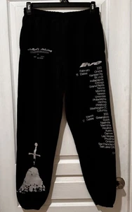 Pantalones deportivos Post Malone Hollywood’s Bleeding pequeños negros gira 2020 concierto - Imagen 1 de 8