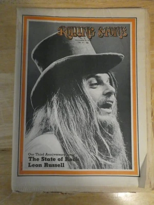 Rolling Stone magazine no 72  Dec.  -70 Leon Russell Bonzo dog d Grateful Dead - Image 1 of 4