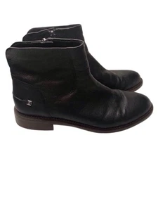 Franco Sarto Hero Damen-Lederstiefeletten Größe 7,5 schwarz klassisch Capsule " - Bild 1 von 8