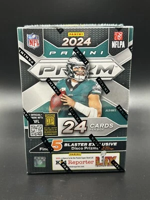 Caja bláster de fútbol americano Panini Prizm NFL 2024 sellada - en mano - cantidad Foto 1 de 4