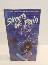 Very Rare Vintage Devin Dehaven Streets of Pain (1993, VHS)