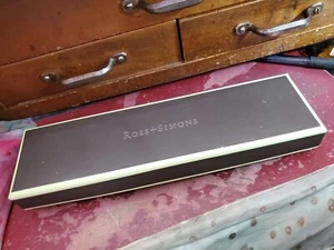 BRAND NEW Ross Simons  LONG Bracelet Jewelry Presentation Box & Gift Box DD - Picture 1 of 4