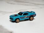 2023 Hot Wheels Blue 1970 Ford Mustang Mach 1 Multi-Pack Exclusive Collectible