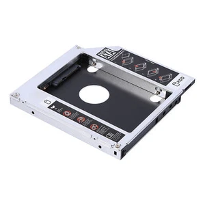 12.7mm Aluminum HDD SSD Enclosure Hard Disk Drive Bay Caddy Optical DVD - Afbeelding 1 van 9