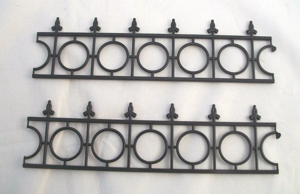 Victorian Widows Walk Railing dollhouse Miniature 1/12 scale NWC110  2pc plastic - Image 1 of 1