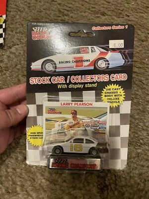 RACING CHAMPIONS 89 COLLECTORS SERIES 1 LARRY PEARSON #16 1/64 SCALE Rare Model - Image 1 of 4