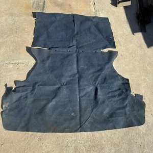 Toyota AE86 Levin Trueno COUPE Trunk Mat Carpet Rare LEVIN TRUENO Blue #2 - Picture 1 of 6