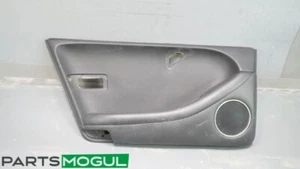 1996 Jaguar XJR XJ6 Left Side Rear Door Panel Trim Leather Cover Bottom OEM - Picture 1 of 8