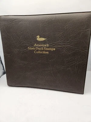 1988 America's State Duck Stamp Collection - 42 Mint Stamps Original Book - COA - Image 1 of 4