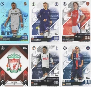 Topps Match Attax 24/25 2024/2025 Champions Europa League Base Cards #1 - #207 - Picture 1 of 347