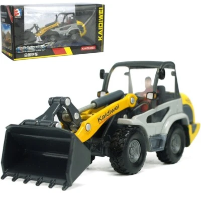 1/50 Alloy Small Forklift Model Engineering Car Light Shovel Alloy Car Toys - Image 1 of 4