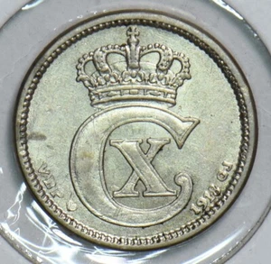 Denmark 1918 10 Ore 198278 combine shipping - Picture 1 of 2