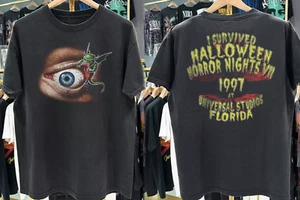 Happy Halloween Camiseta Negra Algodón Unisex Talla Completa S-5XL RM1071 - Imagen 1 de 3