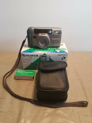 Cámara zoom Fujifilm Endeavor 400 IX con estuche, caja, libros, mando a distancia (sin probar) Foto 1 de 4
