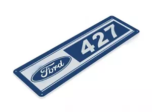 FORD 427 COBRA TIN SIGN SHELBY MUSTANG SVT COBRA R SALEEN SNAKE K CODE FASTBACK - Picture 1 of 1