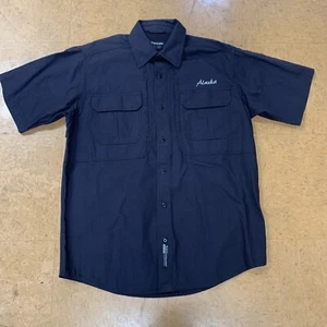 511 Tactical Series Button Up Hemd Herren M Navy Kurzarm belüftet Arbeit Alaska - Bild 1 von 14
