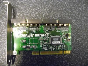 Promise Ultra100 TX2 V2.20.0.11 IDE RAID CONTROLLER PCI 2x Festplatte - Bild 1 von 4