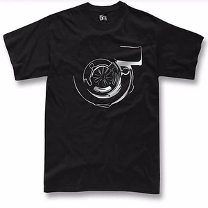 Turbo T Shirt Boost JDM Tuning Drift car NEW Silver Graphic design ( S - 5XL ) - Picture 1 of 6
