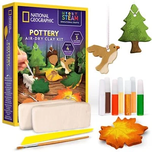 Modeling Clay Arts & Crafts Kit Air Dry Clay For Kids Craft Kit With 2 Lb. Clay  - Picture 1 of 6
