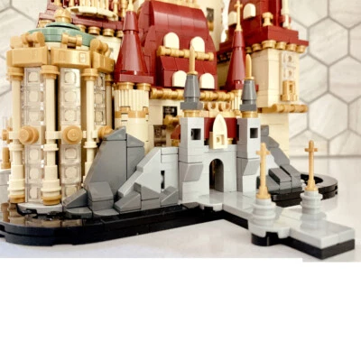 MOC-156489 Shining Castle with Iconic Stained-glass Window from Film 2207 Pieces - Image 1 of 4