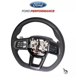 2024-2025 Mustang Dark Horse OEM M-3600-M Steering Wheel Blue Stitching - Foto 1 di 7