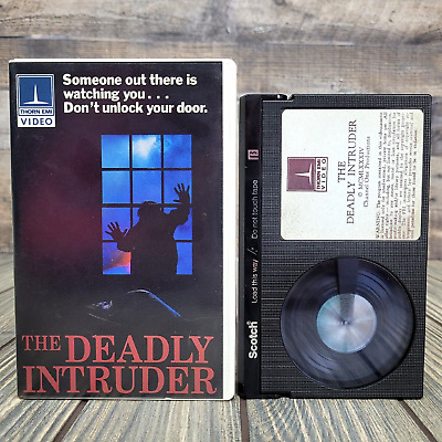 The Deadly Intruder (Betamax Tape, Horror, 1985) Beta *Not VHS* B Movie Rare EUC • 45.15€