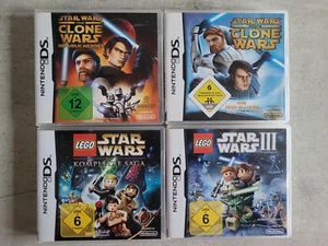 4 Star Wars Spiele für Nintendo DS, DS Lite, DSi, 3 DS und 2 DS in OVP ! - Bild 1 von 2
