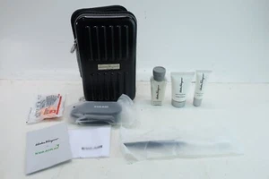 EVA AIR x Salvatore Ferragamo Mini Travel Pouch Luggage Hard Case Amenity Kit - Picture 1 of 11