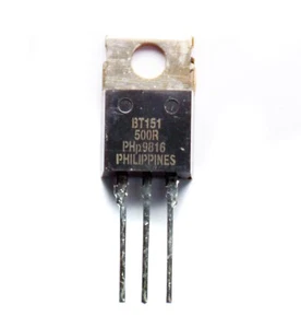 5 piezas Tiristor SCR BT151 500R TO220 * Vdrm = 500 V It = 7,5 A RoHS * Philips NXP - Imagen 1 de 1