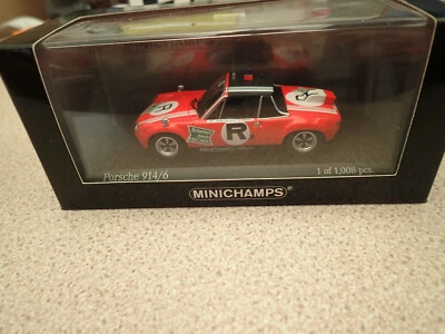 Ltd Edn Minichamps 1:43 400 746500 Porsche 914/6 'ONS R2' 1974 Untouched - Image 1 of 4