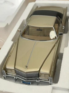 BOS 1/18 1976 Cadillac Eldorado Coupe Gold Resin Model Like from japan - Picture 1 of 20