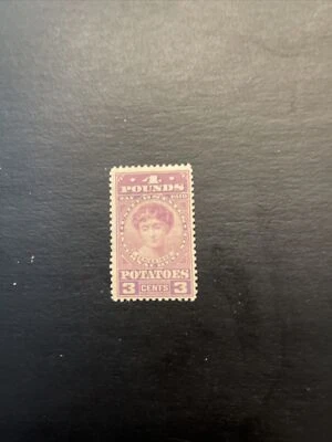 Us Revenue Potato Tax stamp scott # ri4 - 3 cents-4 pounds issue of 1935 mnh - Image 1 of 2