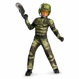 Operation Rapid Strike Red Sector Foot Soldier Classic Muscle Boys Costume 10-12 - Picture 1 of 3